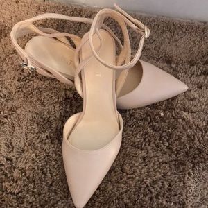 Nine West Nude Heels
